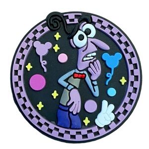 Fear from Inside Out Croc Charm